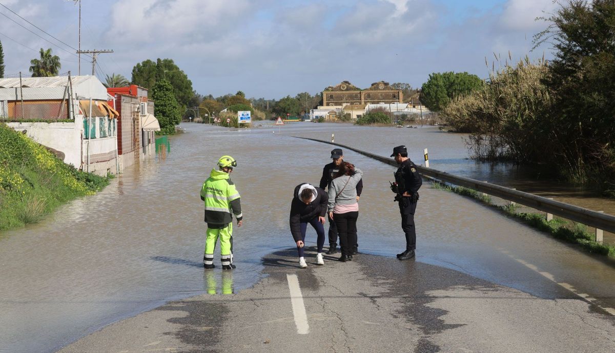 Inundaciones Guadalete El Portal  09