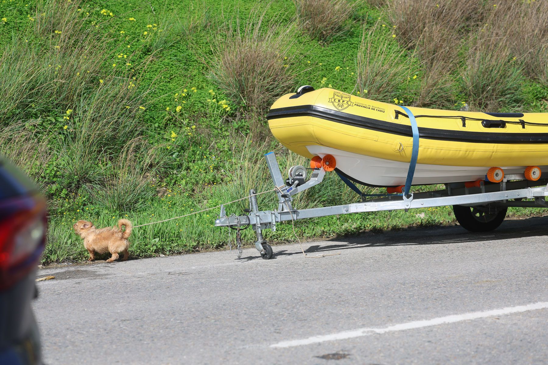 Inundaciones del Guadalete en El Portal.