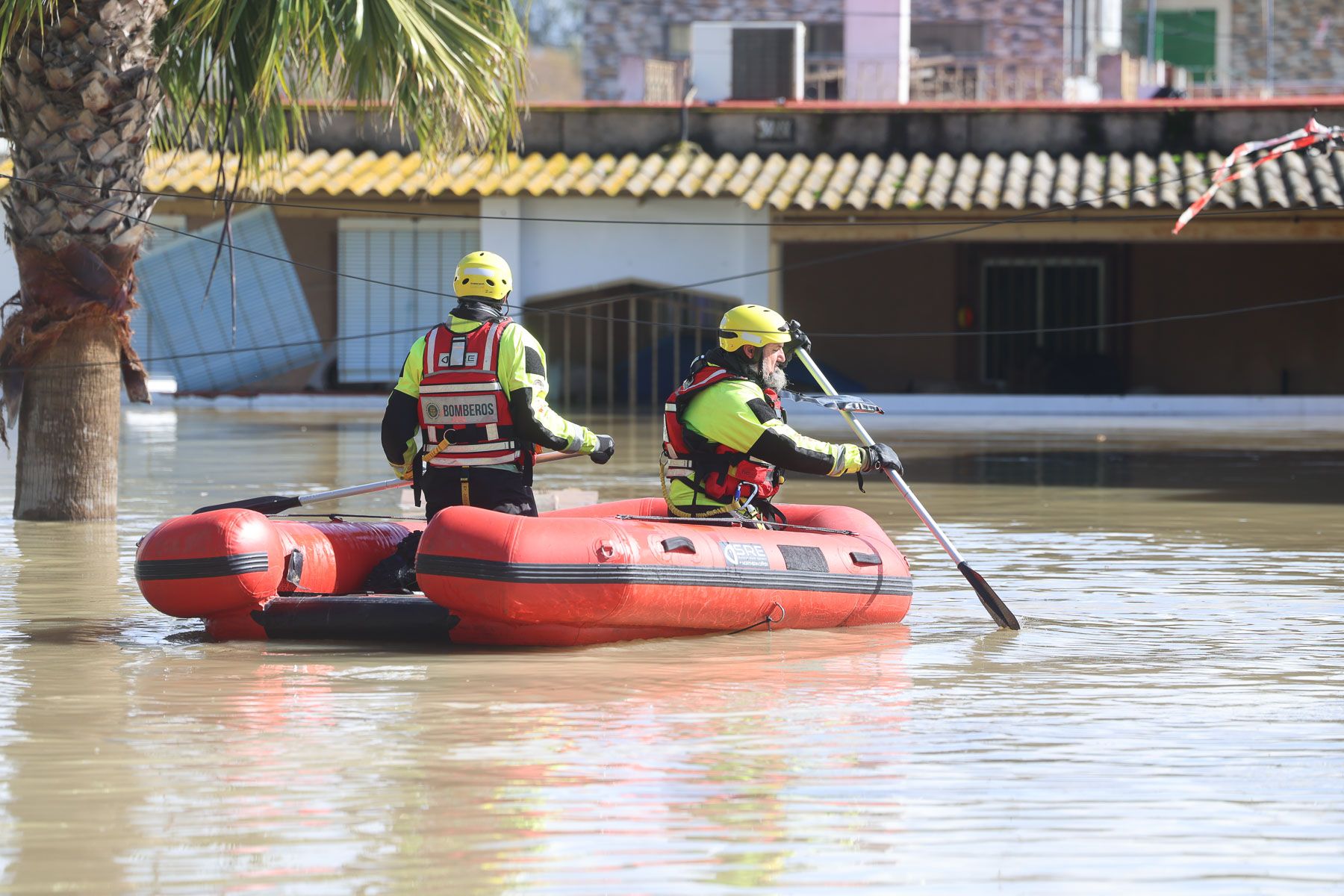 Inundaciones del Guadalete en El Portal.