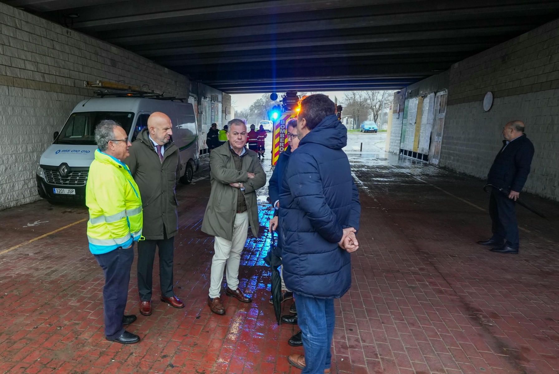 El alcalde, en el Charco de la Pava, esta semana.