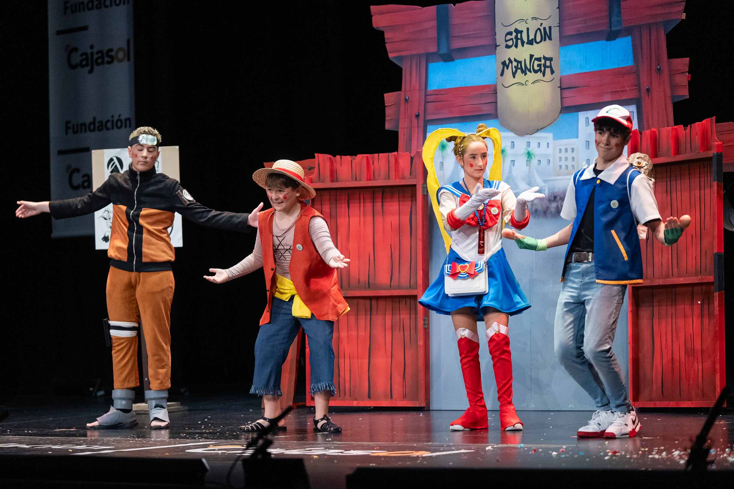 Pase de semifinales del cuarteto 'Esto esta Manga por hombro'.