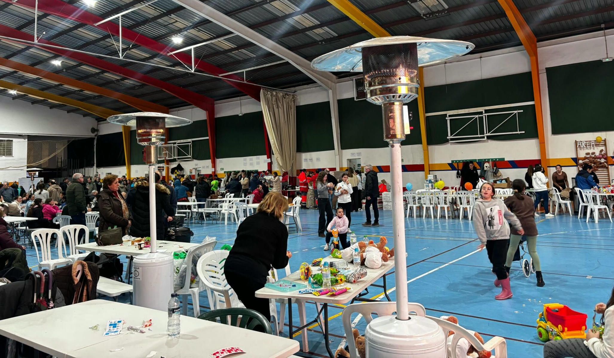 Casi un centenar de vecinos de Alcalá del Valle evacuados