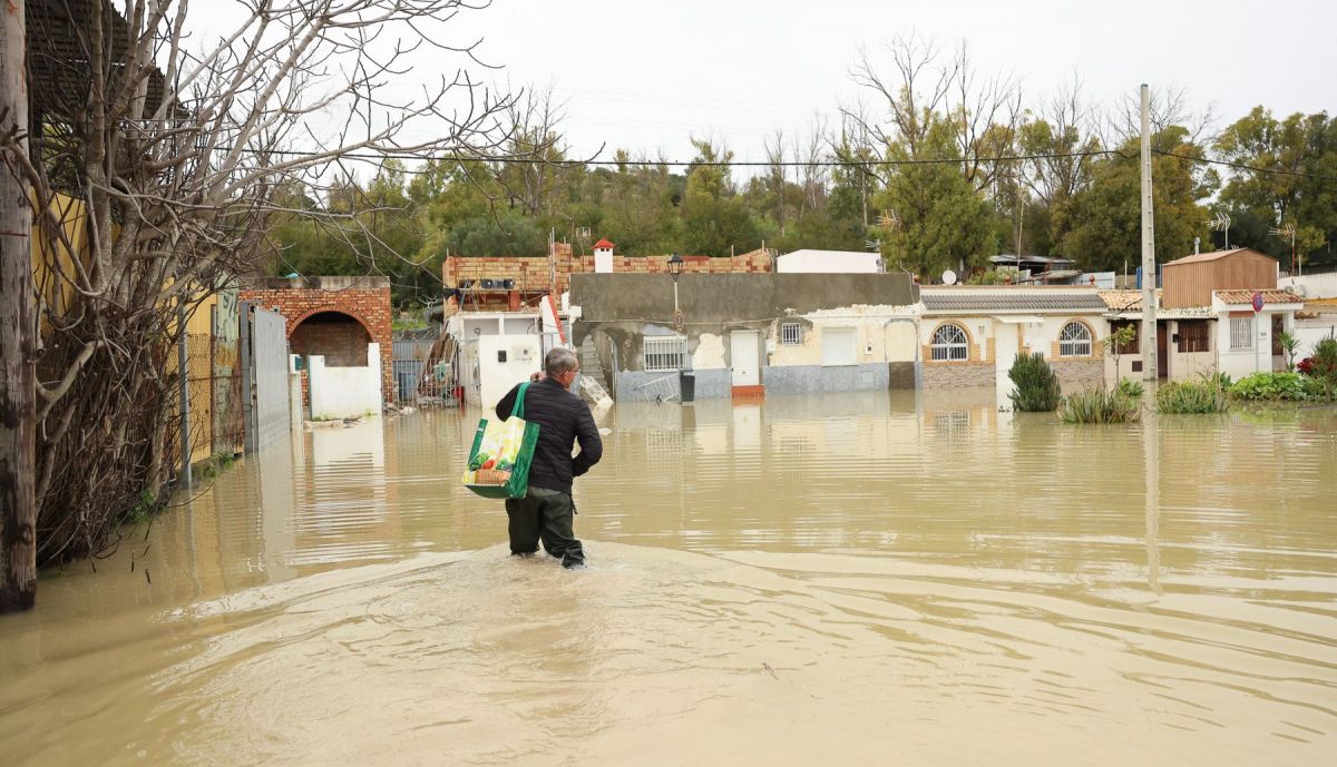 Inundaciones en El Portal, en Jerez.
