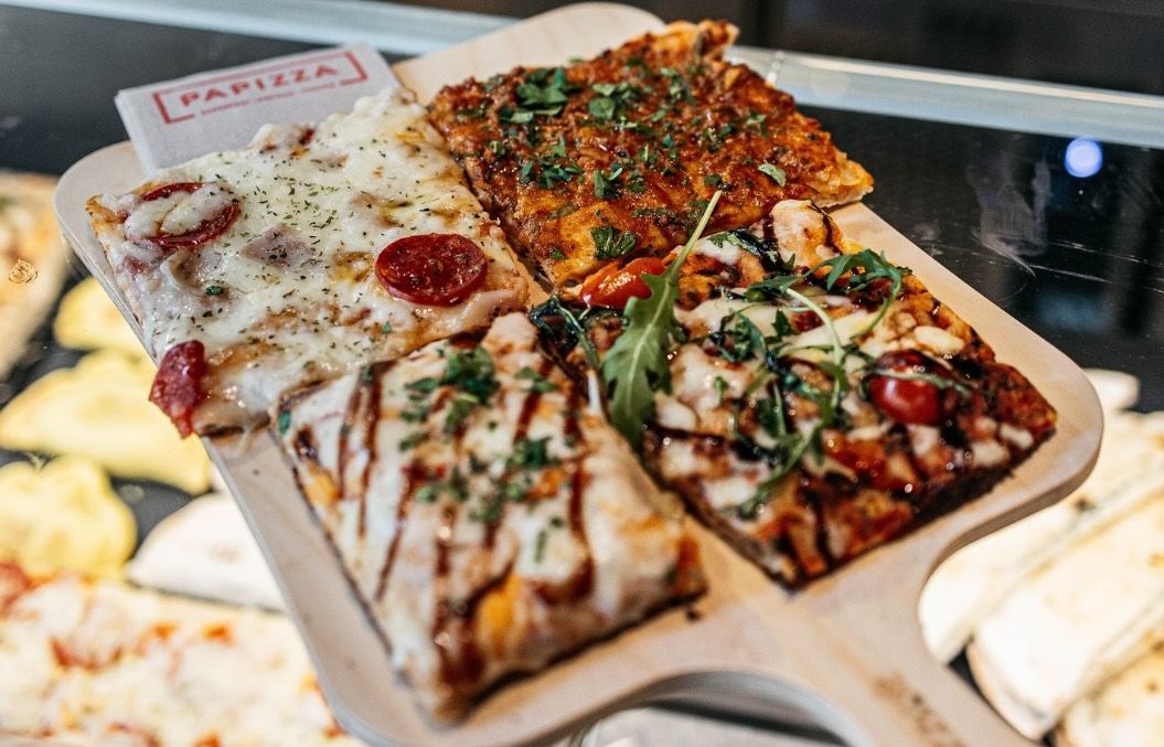 Vista de las pizzas de Papizza, que llegarán al centro de Jerez próximamente.