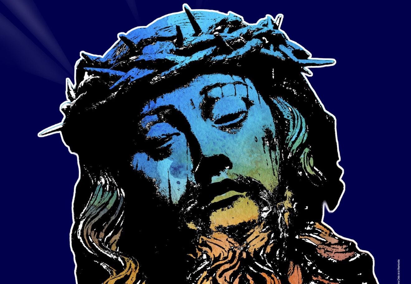 El Cristo de la Misericordia representado en el cartel.