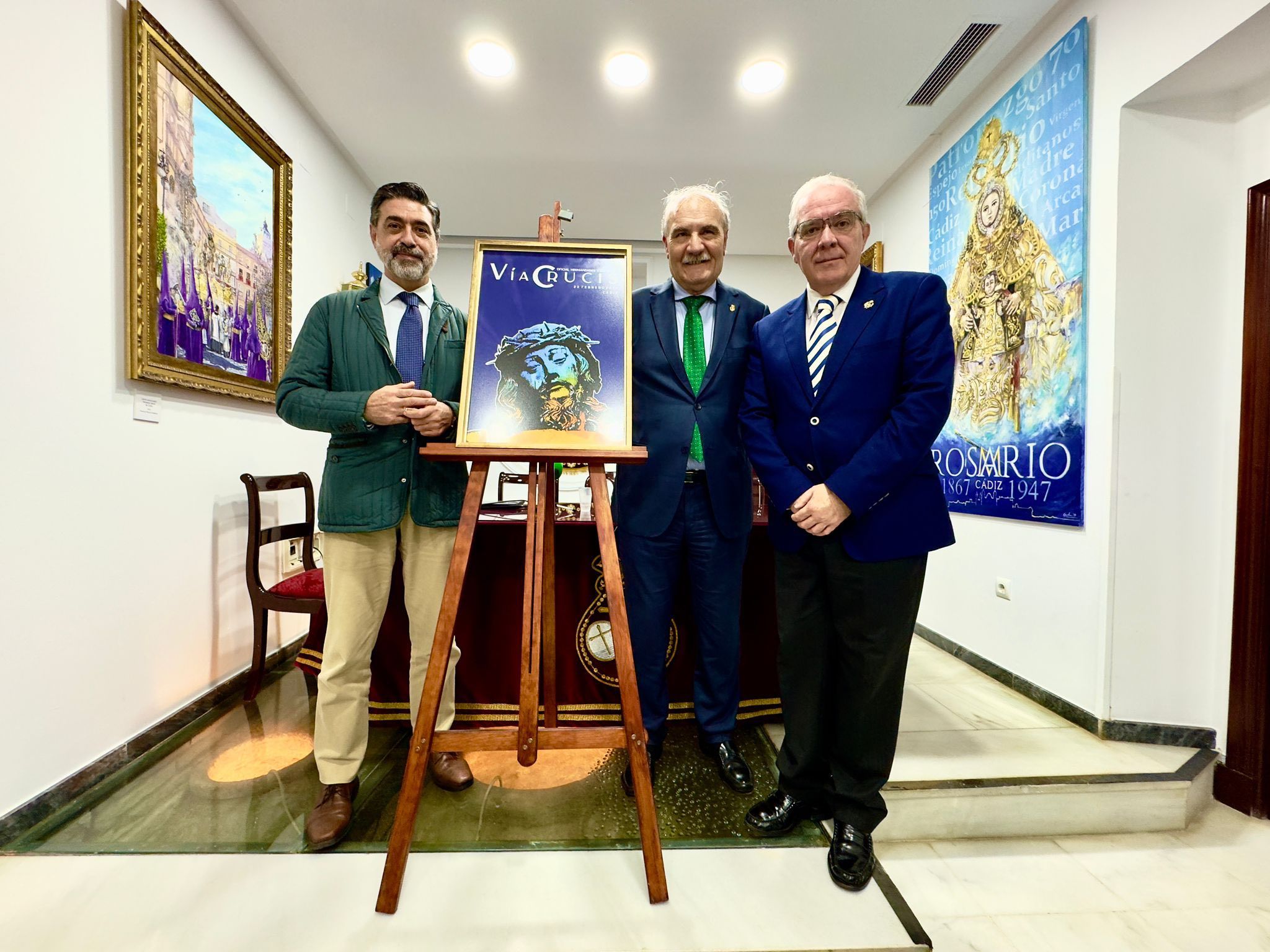 Presentación del cartel en la sede del Consejo.