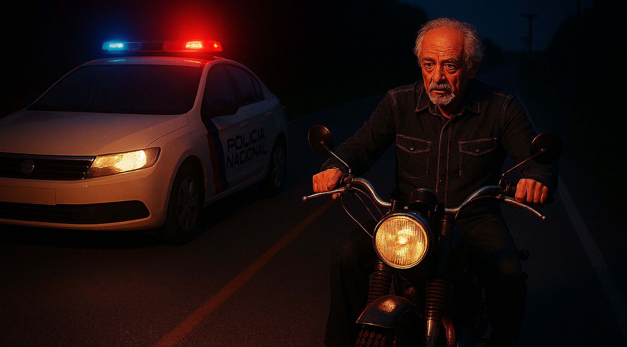 Vivencia en una carretera en Cádiz.