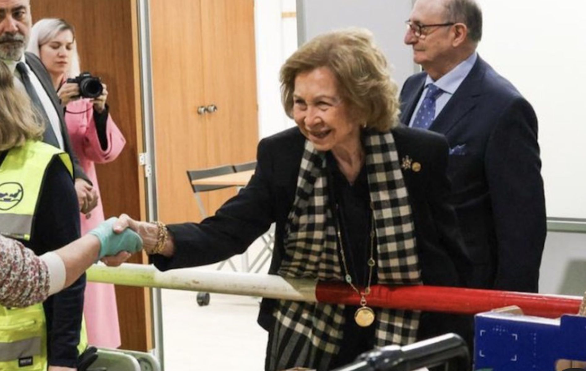 La Reina Sofía retoma su agenda tras la muerte de su hermana, Irene de Grecia.