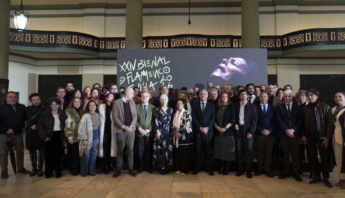 Foto de Famillia - Presentación Bienal de Flamenco de Sevilla - Laura León