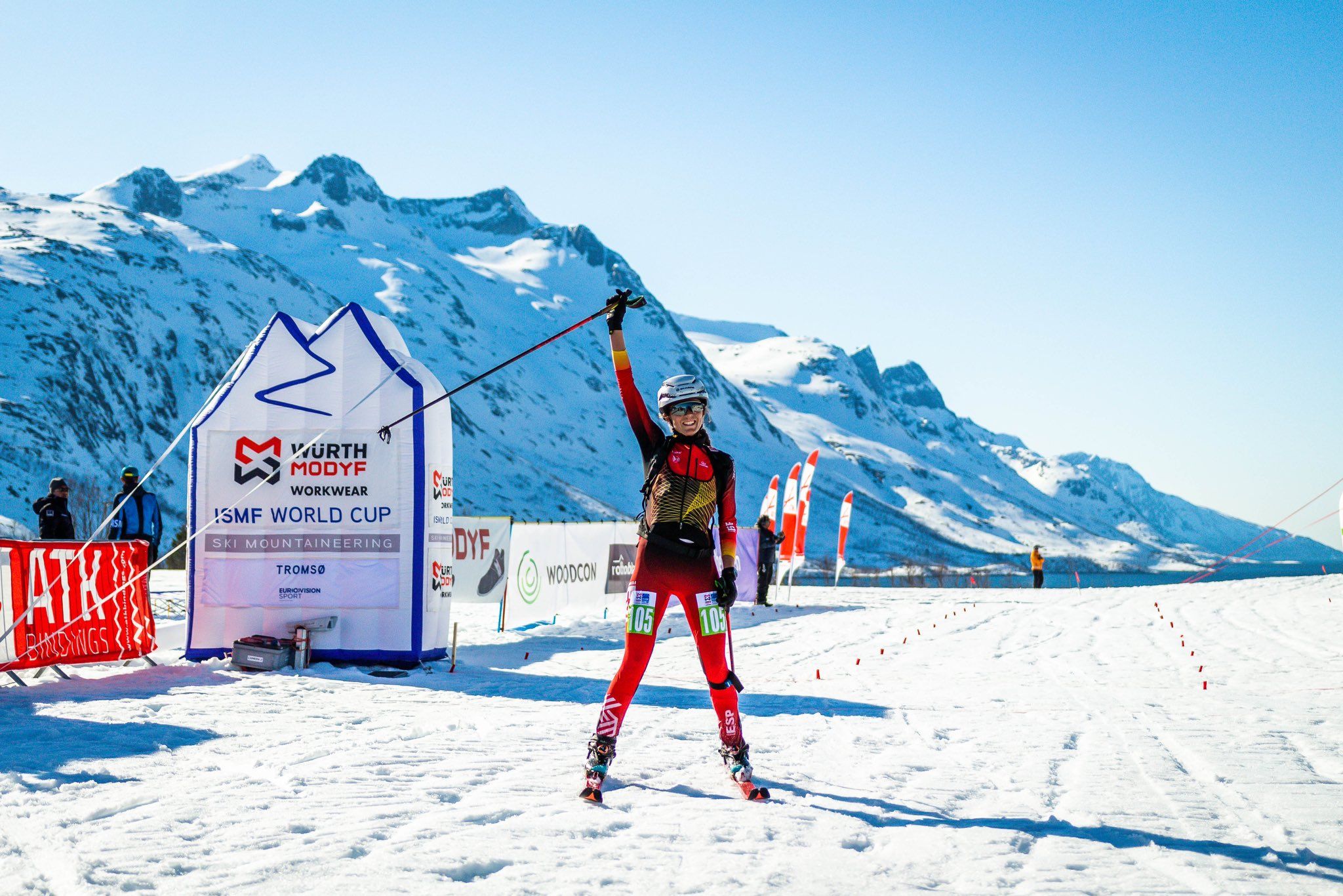 Ana Alonso en una de las pruebas del ciclo olímpico.