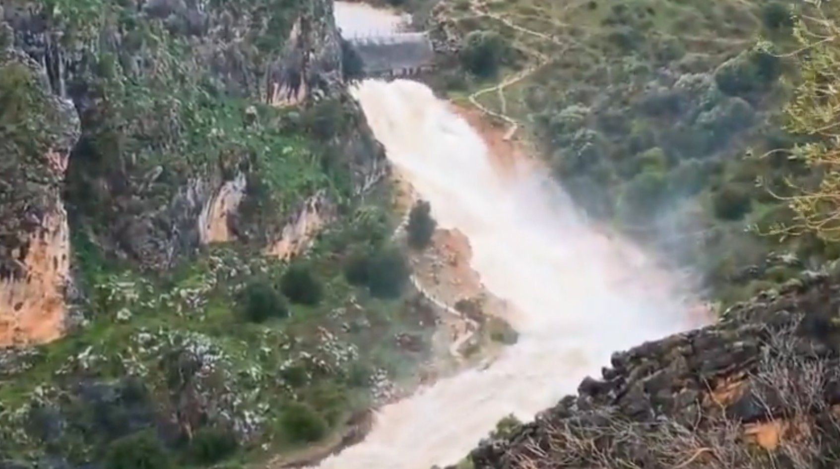 La presa de Montejaque.