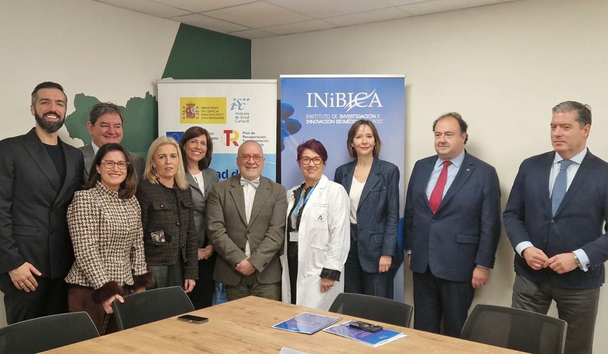 La presentación en el Hospital de Jerez.