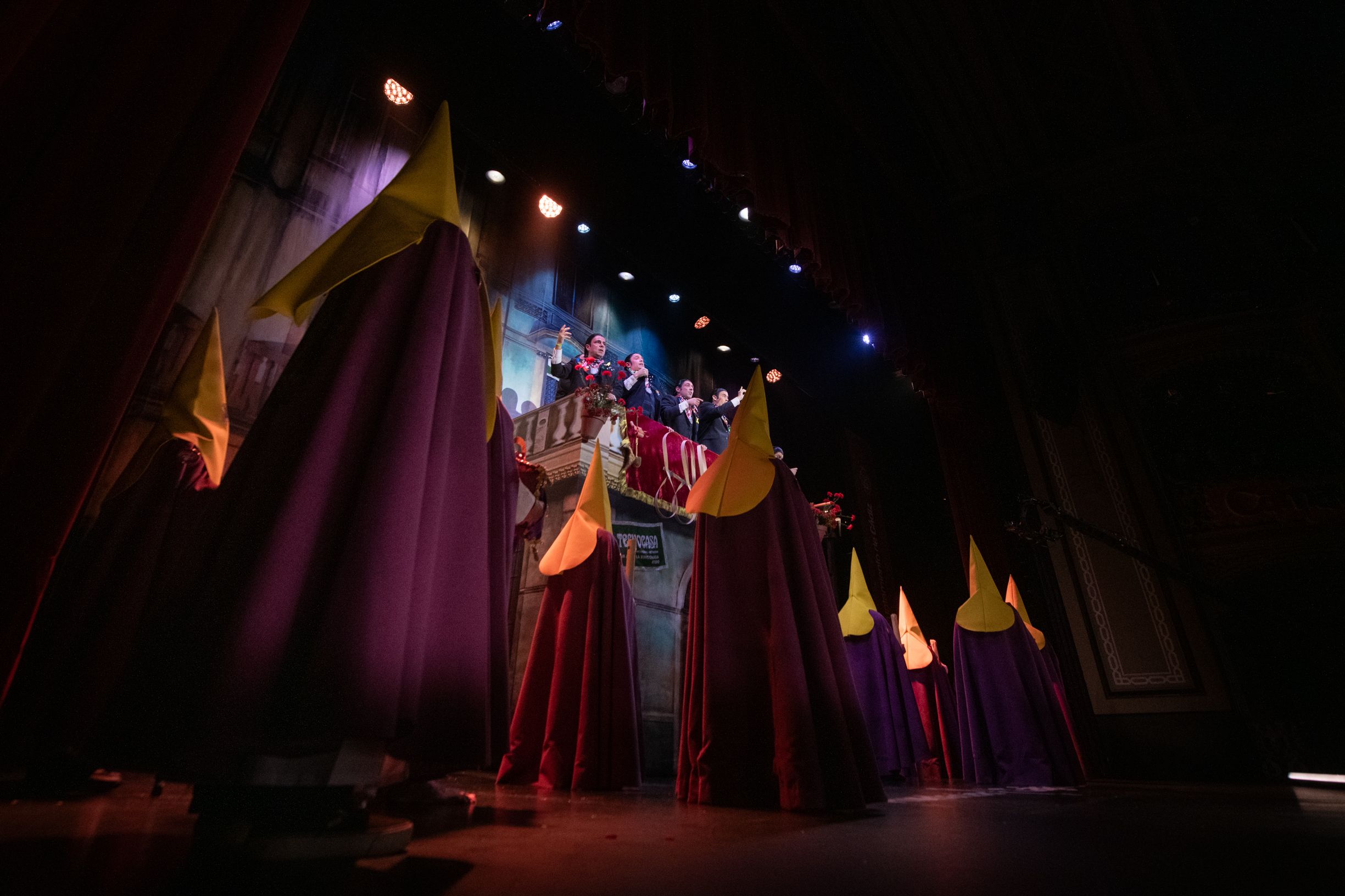 La chirigota del Bizcocho, una de las favoritas este viernes. La chirigota del Bizcocho, una de las favoritas este viernes.