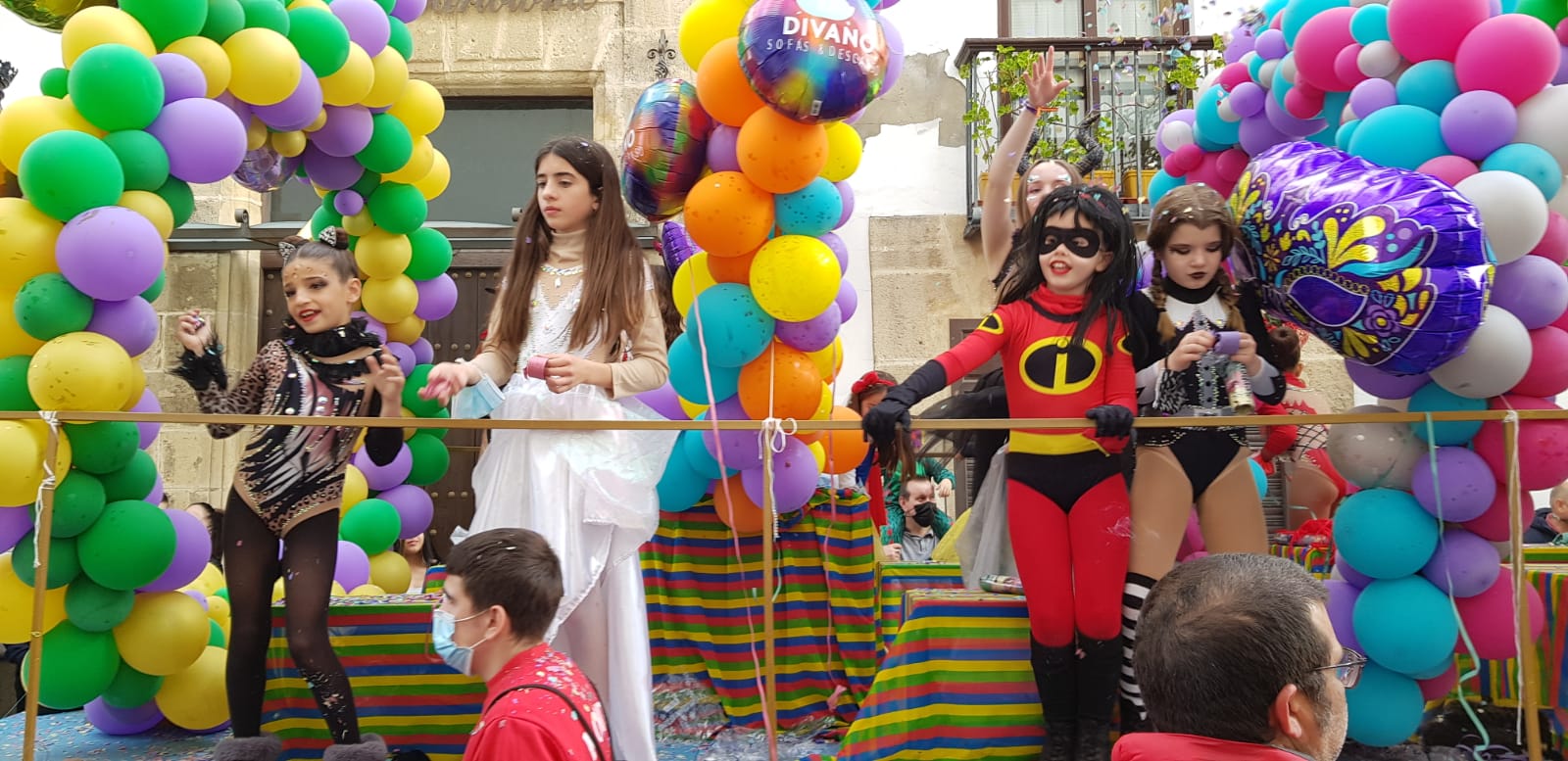 Cabalgata de Carnaval en una edición pasada.