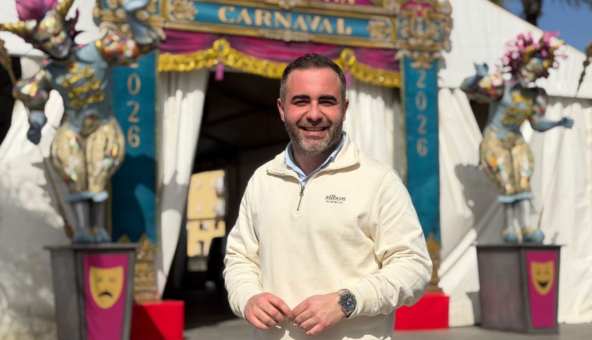 El concejal de Fiestas de Chiclana.