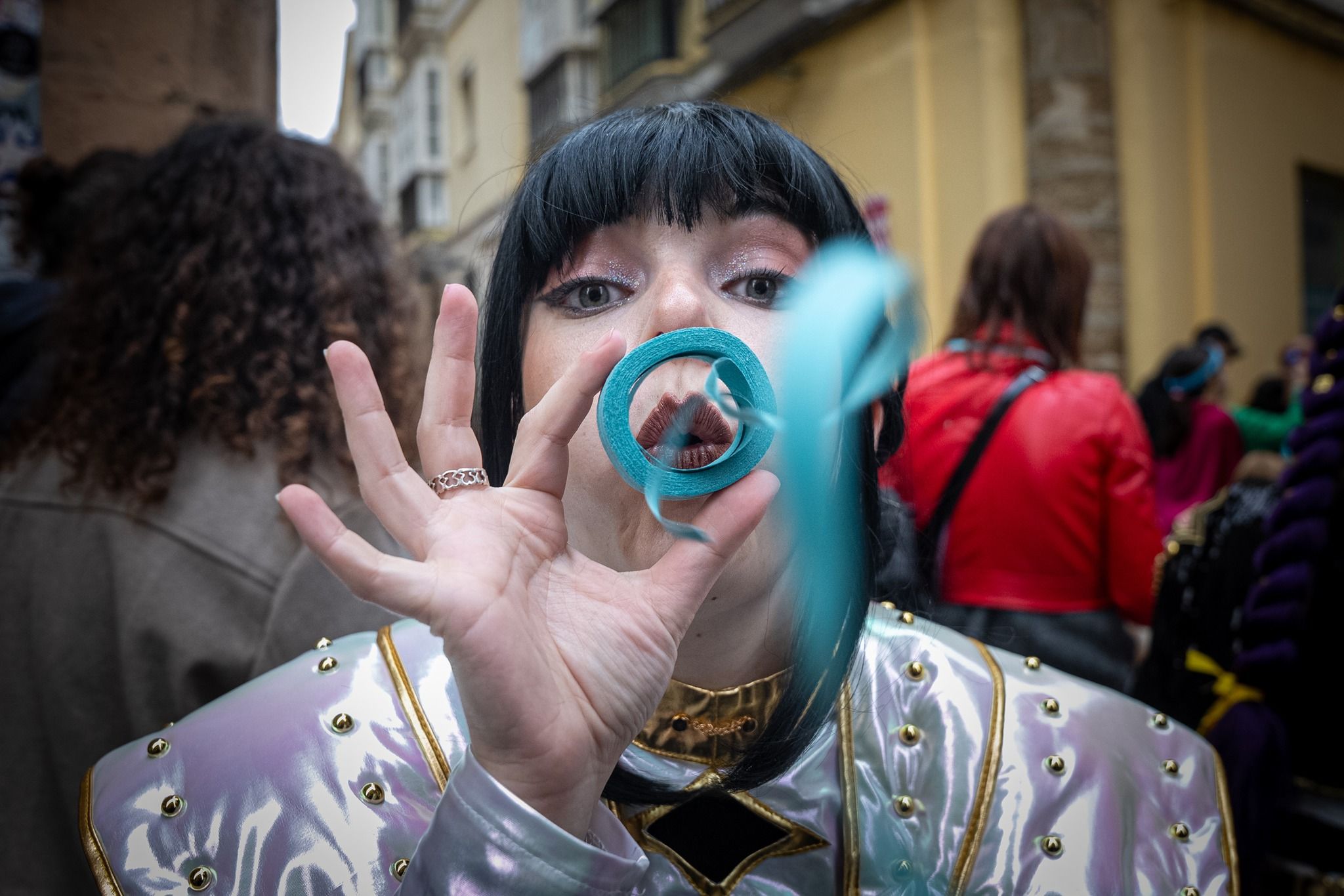 Cádiz empieza a disfrutar de su Carnaval en la calle. Cádiz empieza a disfrutar de su Carnaval en la calle.