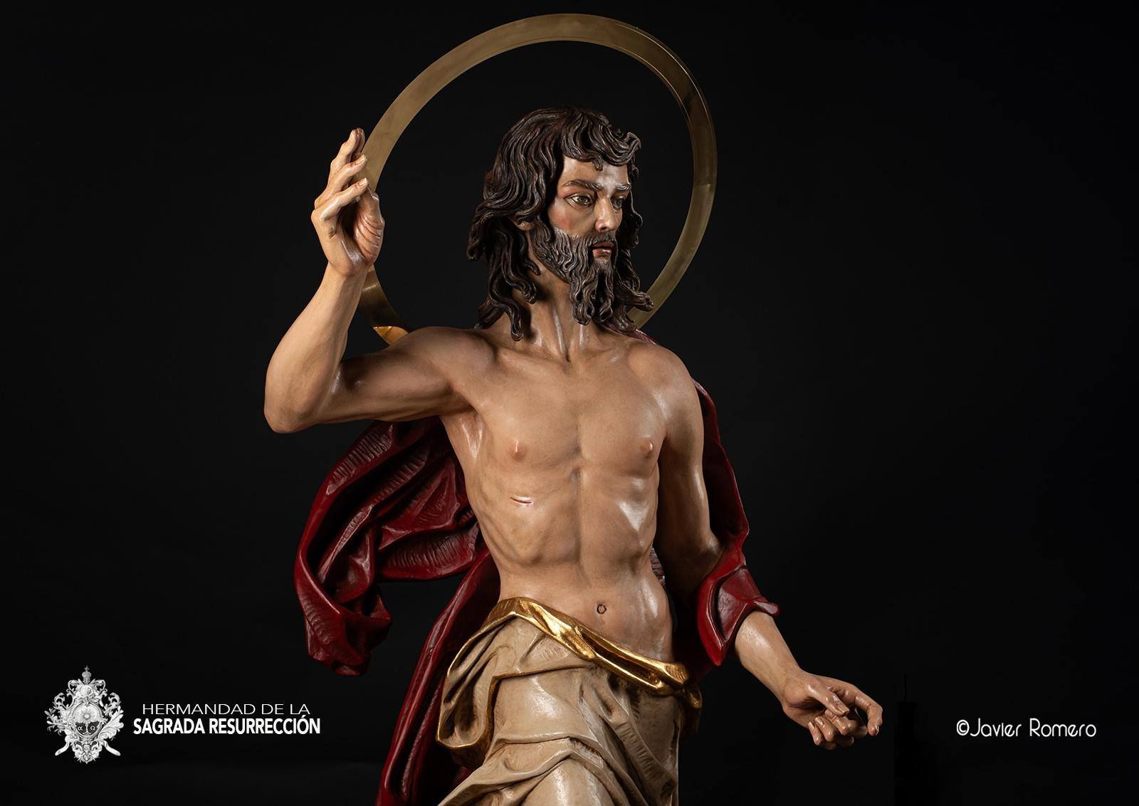 Imagen del Señor Resucitado, hecha pública por la hermandad.