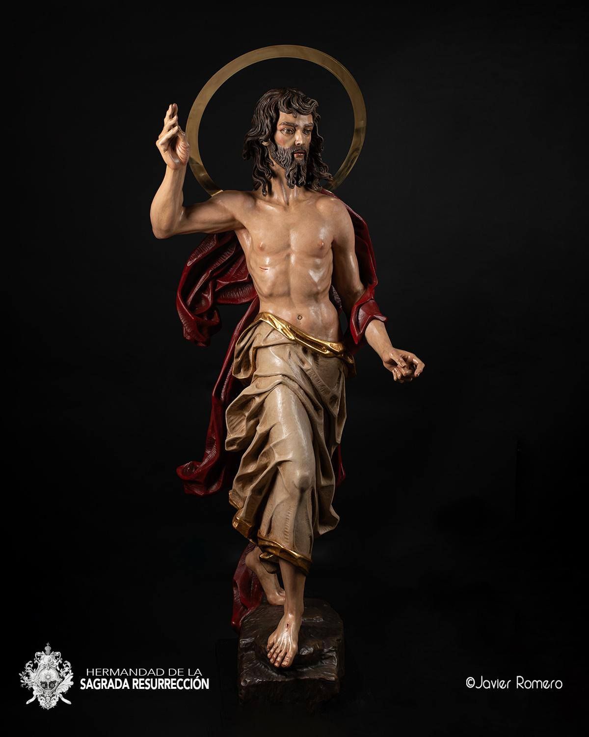 Nueva talla del Señor Resucitado de Jerez.