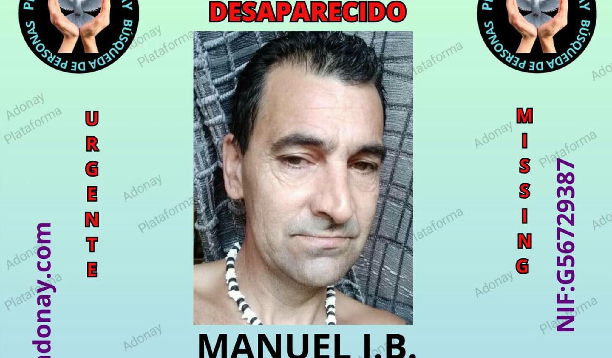 Tarifa se vuelca en la búsqueda de Manuel Jiménez, vecino de la localidad desaparecido hace unos días