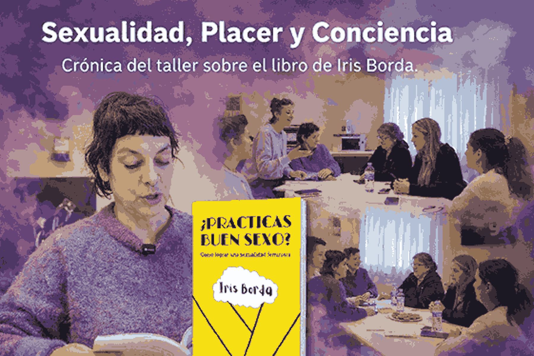 Imagen sobre el taller impartido por Iris Borda.