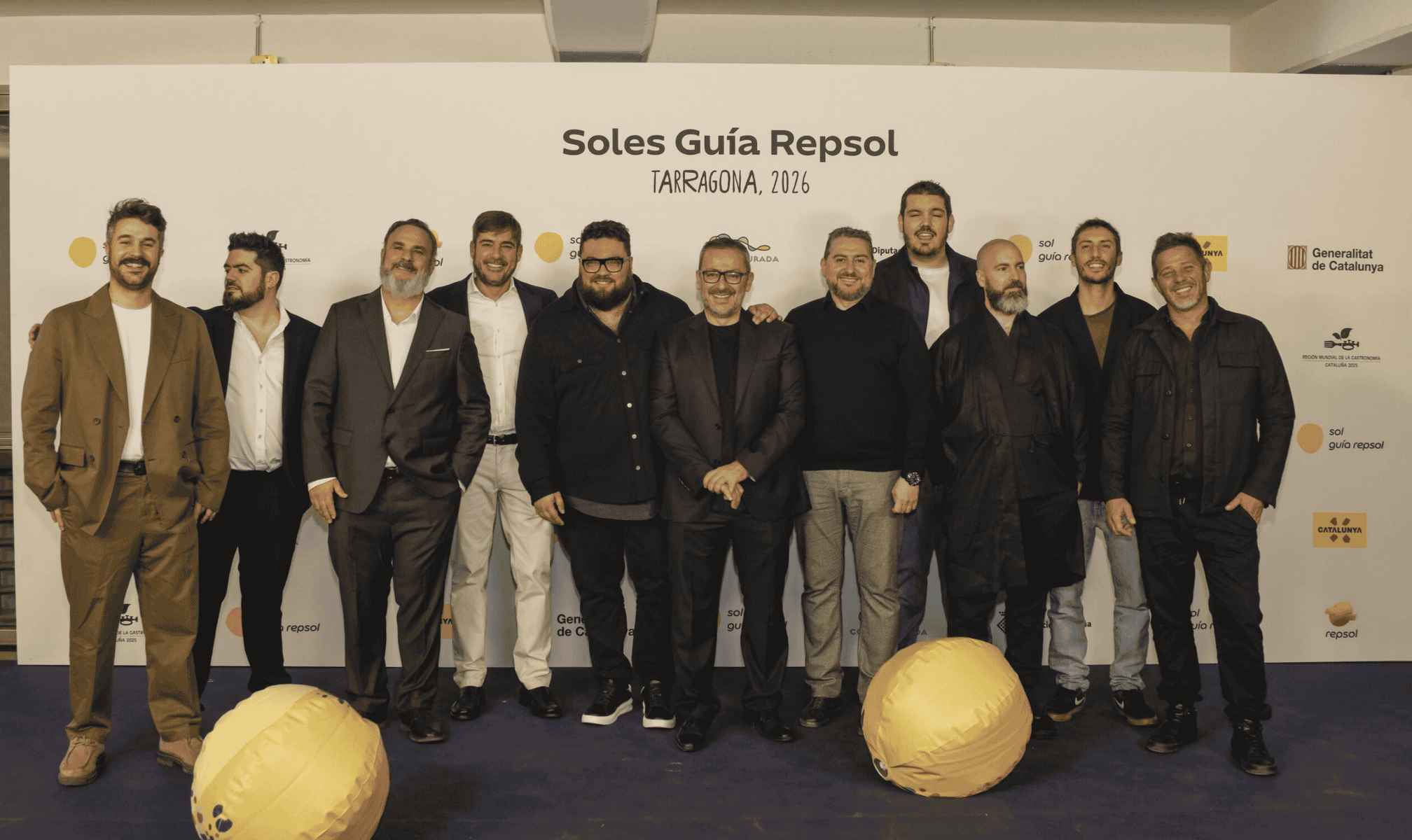 Los representantes de los restaurantes de Andalucía distinguidos en la Guía Repsol 2026. Los representantes de los restaurantes de Andalucía distinguidos en la Guía Repsol 2026.