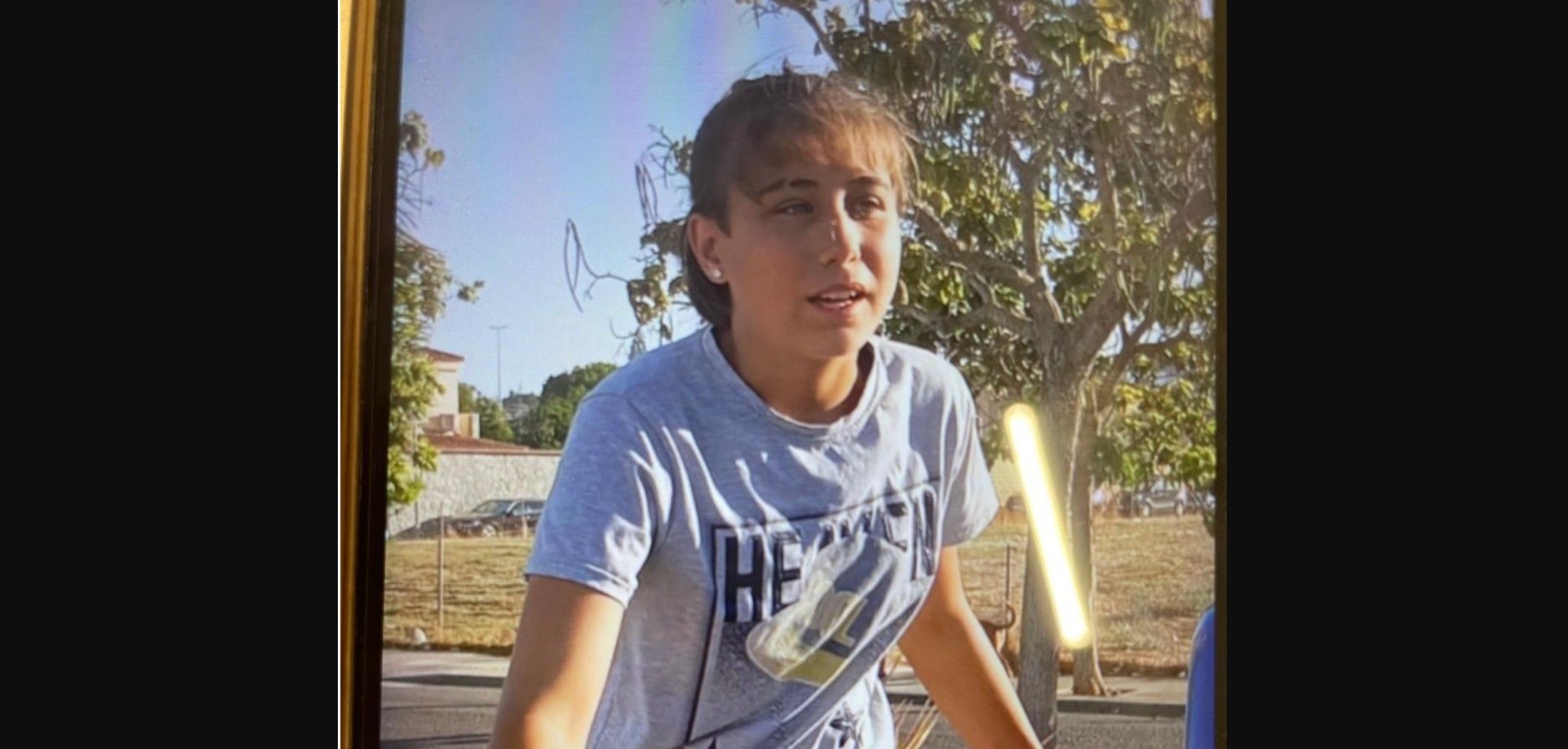 Lucía, de solo 13 años, desaparecida en Jerez. Lucía, de solo 13 años, desaparecida en Jerez.