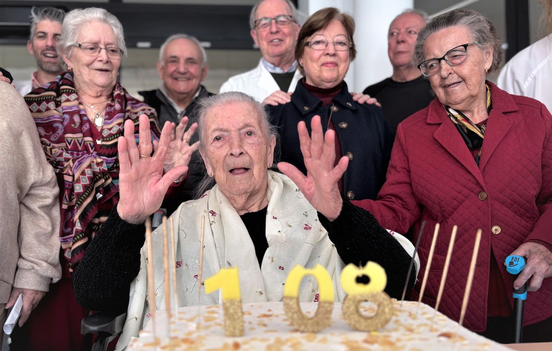 La mujer más longeva de Jerez celebra su 108 cumpleaños en la residencia San Juan Grande. La mujer más longeva de Jerez celebra su 108 cumpleaños en la residencia San Juan Grande.