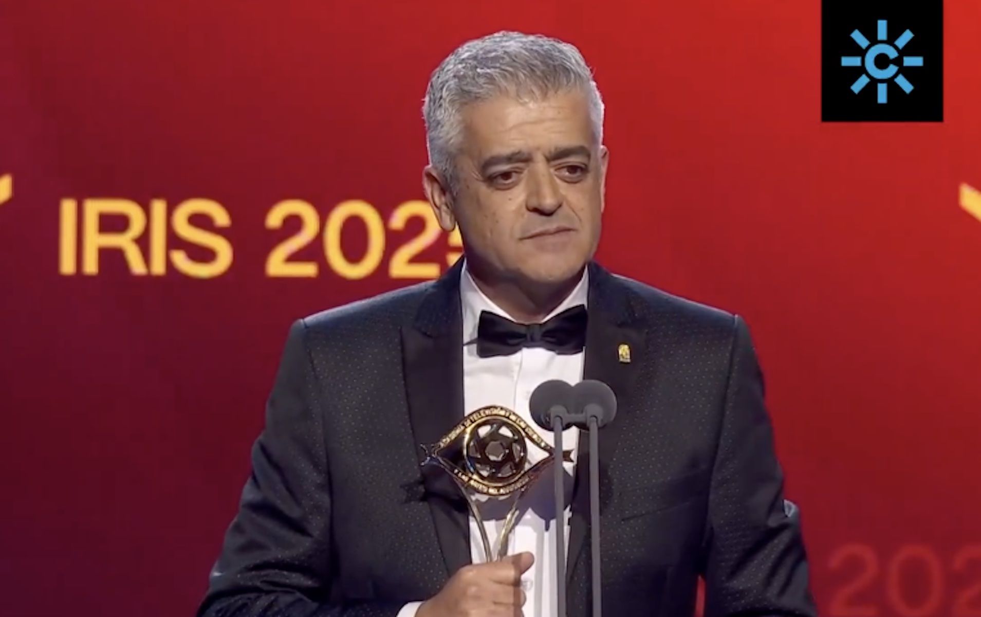 Modesto Barragán gana el Iris al Mejor Presentador Autonómico.