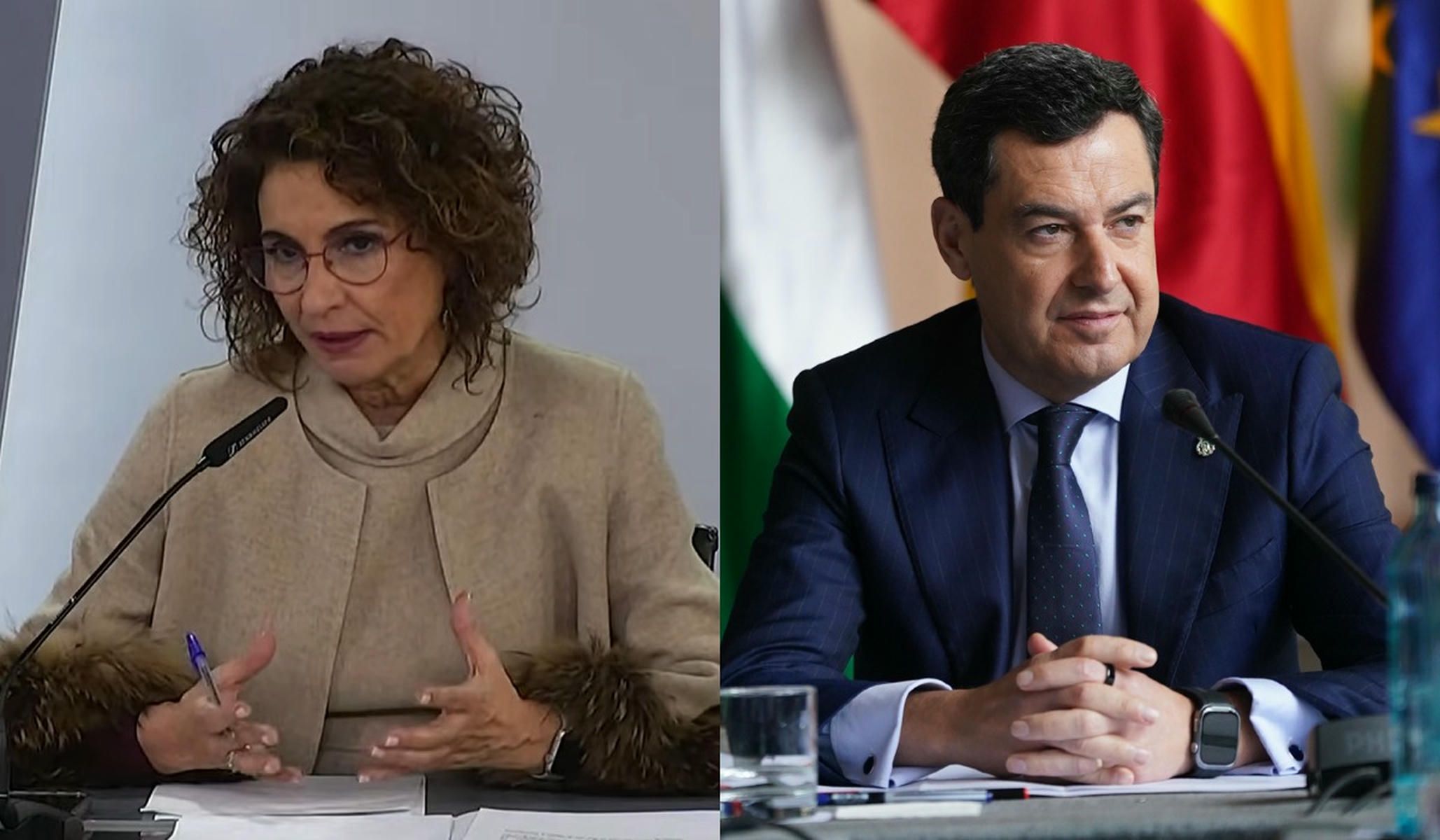 Montero y Moreno, este martes. 