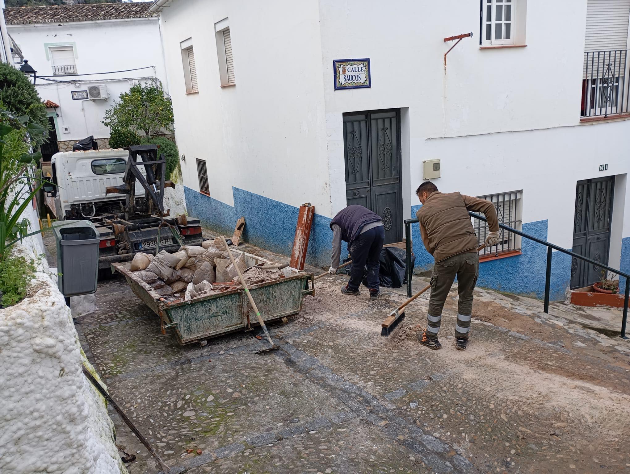 Trabajos en Ubrique durante esta semana.