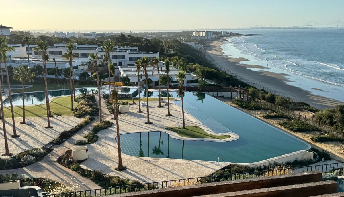 Vista desde el hotel.