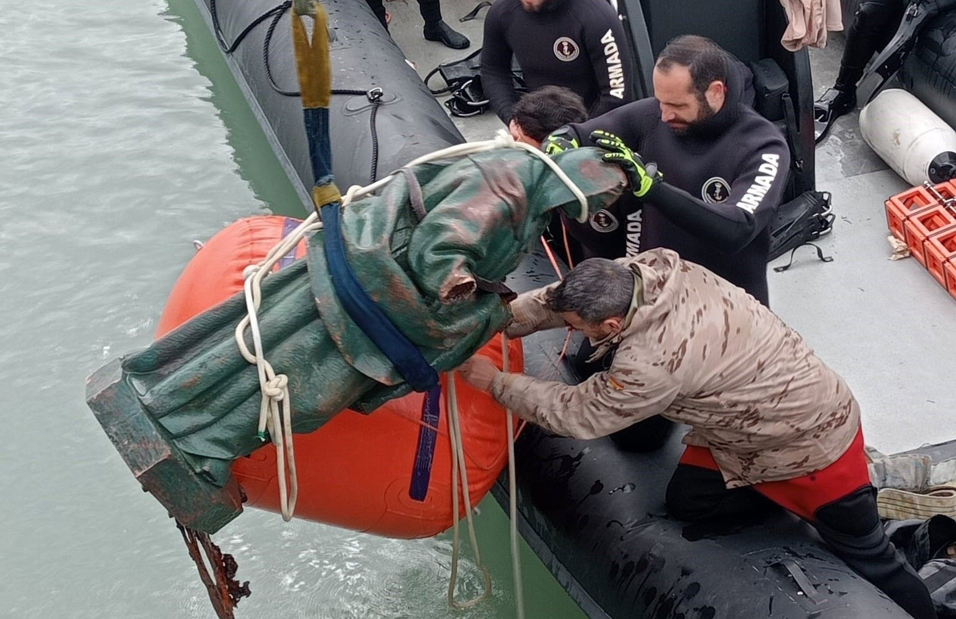 Rescate de La Galeona en Cádiz. Rescate de La Galeona en Cádiz.