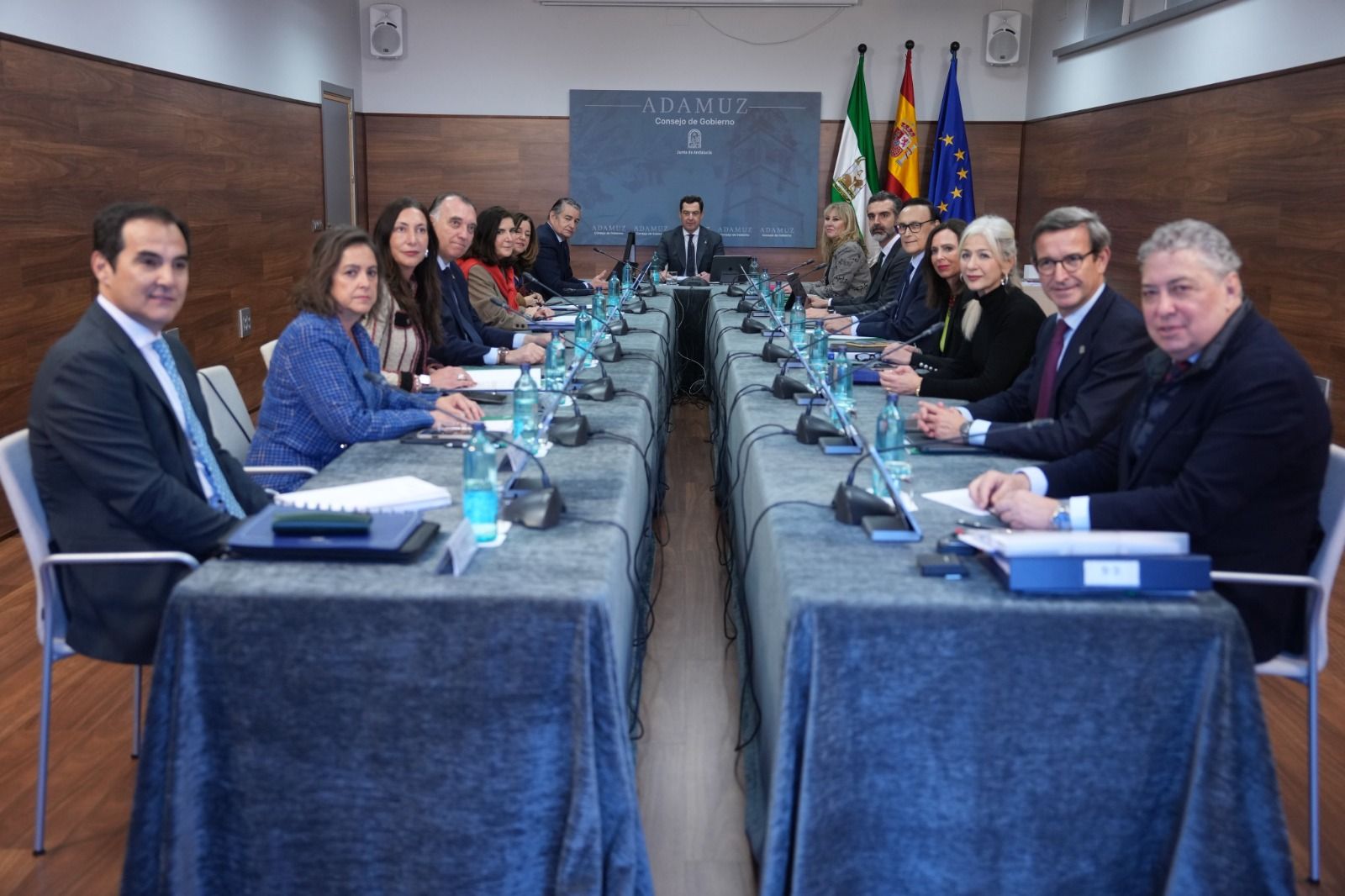 Una imagen del Consejo de Gobierno de Andalucía.