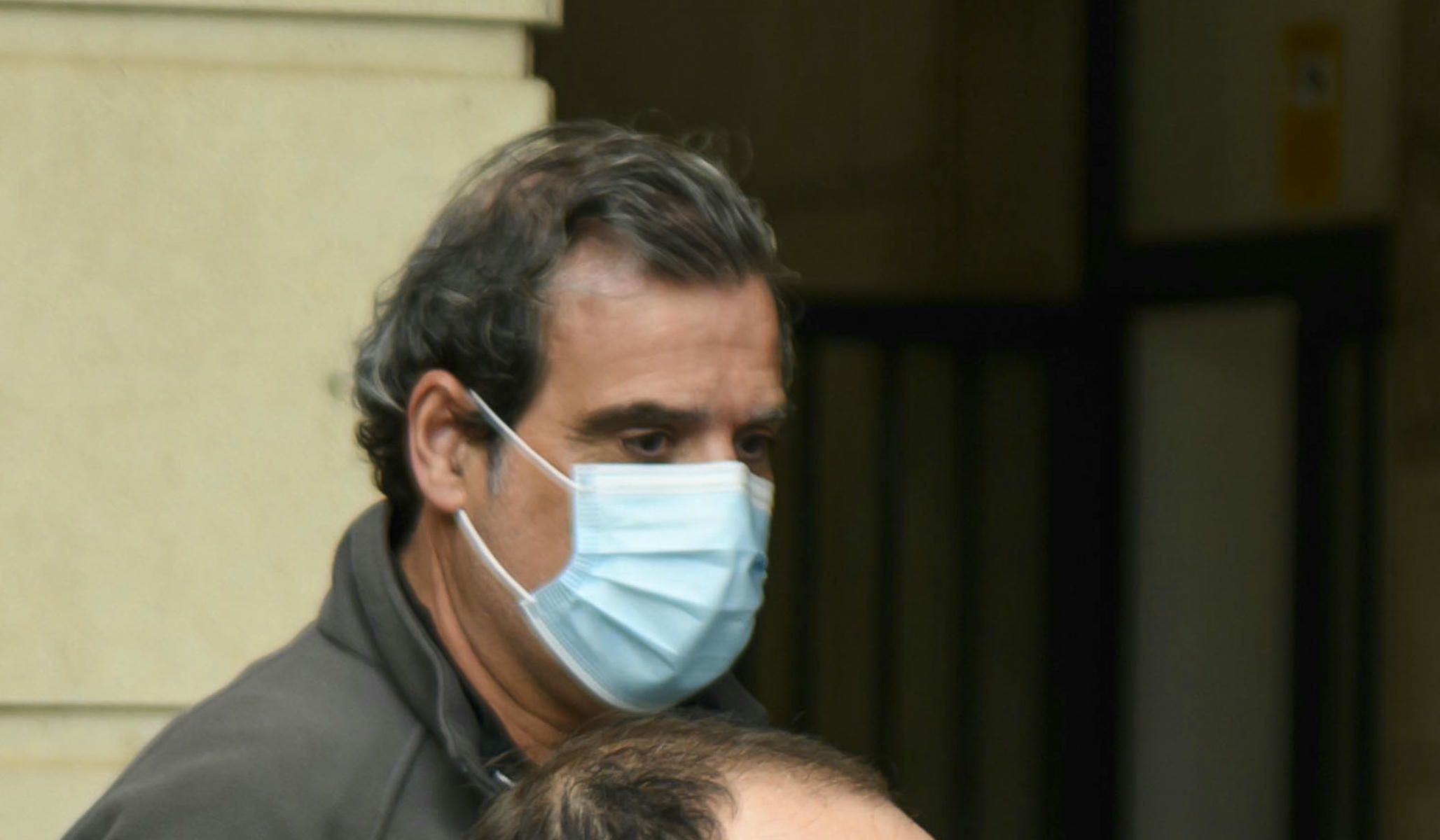 Rafael Pineda, en los juzgados de Sevilla.