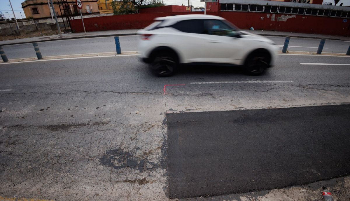 CARRETERA JEREZ SANLUCAR A 480 MAL ESTADO 09