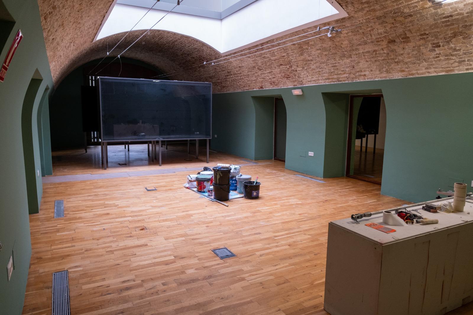 Inicio de la remodelación en el Museo del Títere de Cádiz.