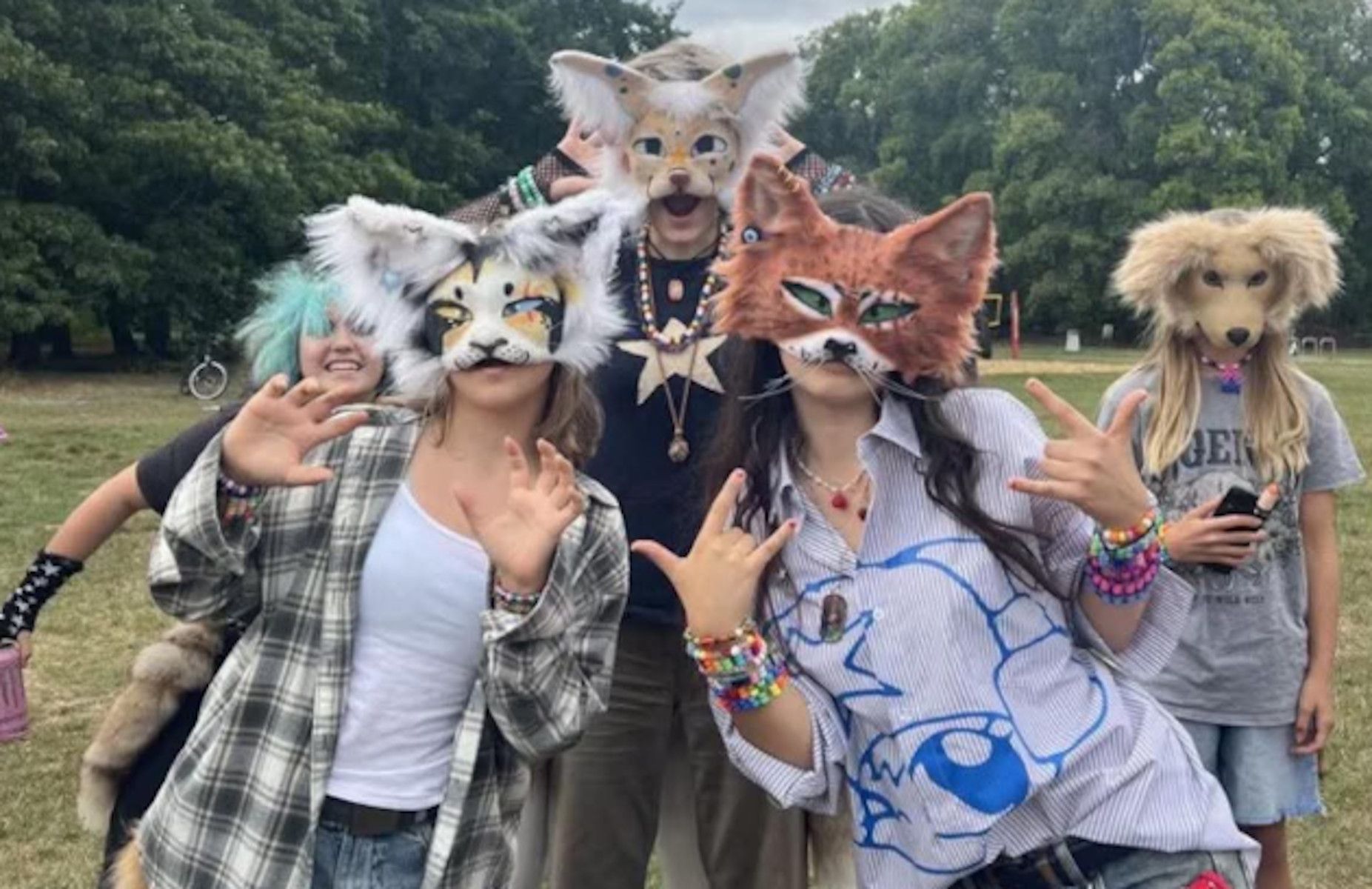 Una quedada de 'therians'.