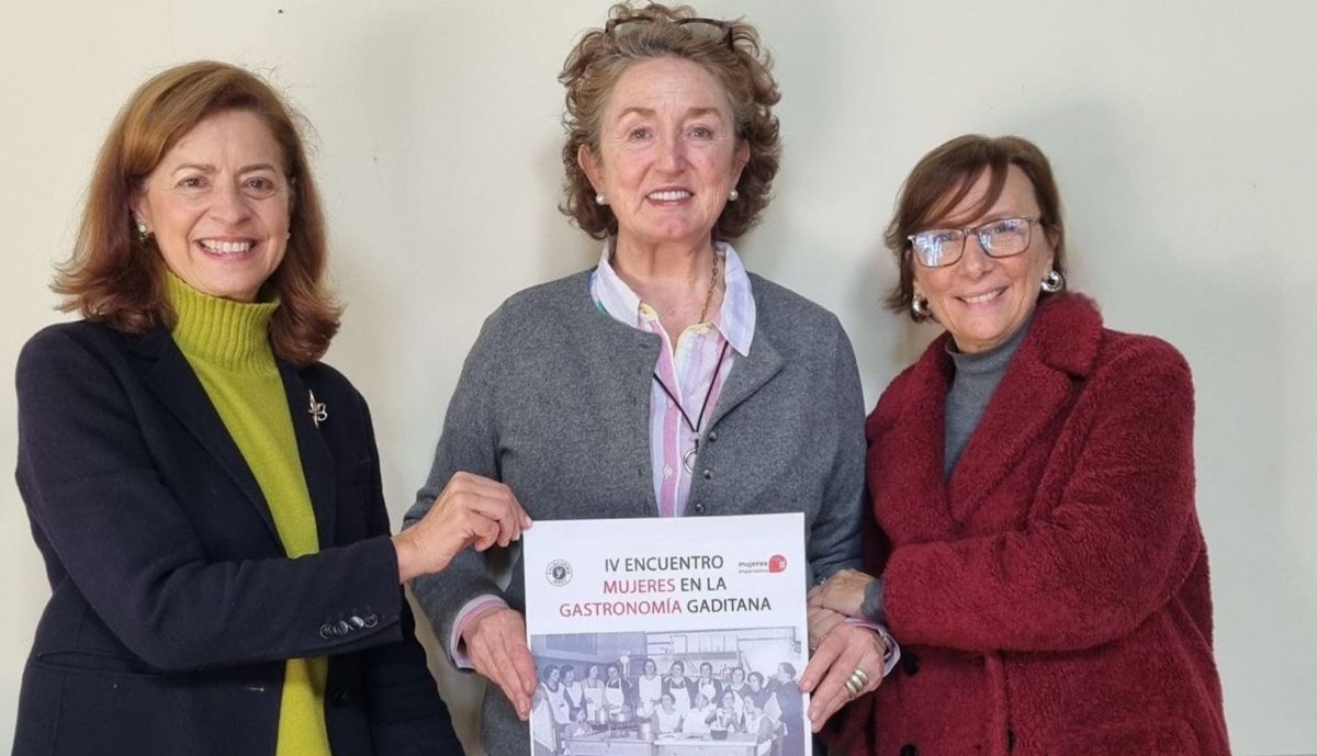 Presentación del encuentro de mujeres en la gastronomía gaditana.