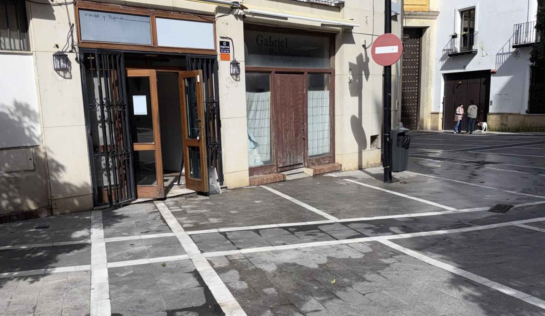 El sitio en el que estará el tabanco 'Lo der Willy'. El sitio en el que estará el tabanco 'Lo der Willy'.