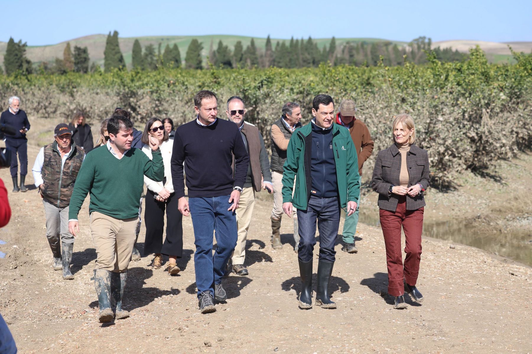 Juanma Moreno comisario Hansen Garcia Pelayo borrascas Jerez 07