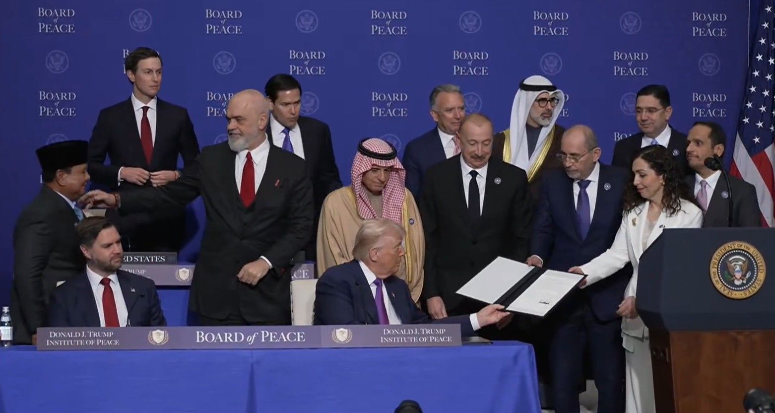 El Board of Peace de Trump.