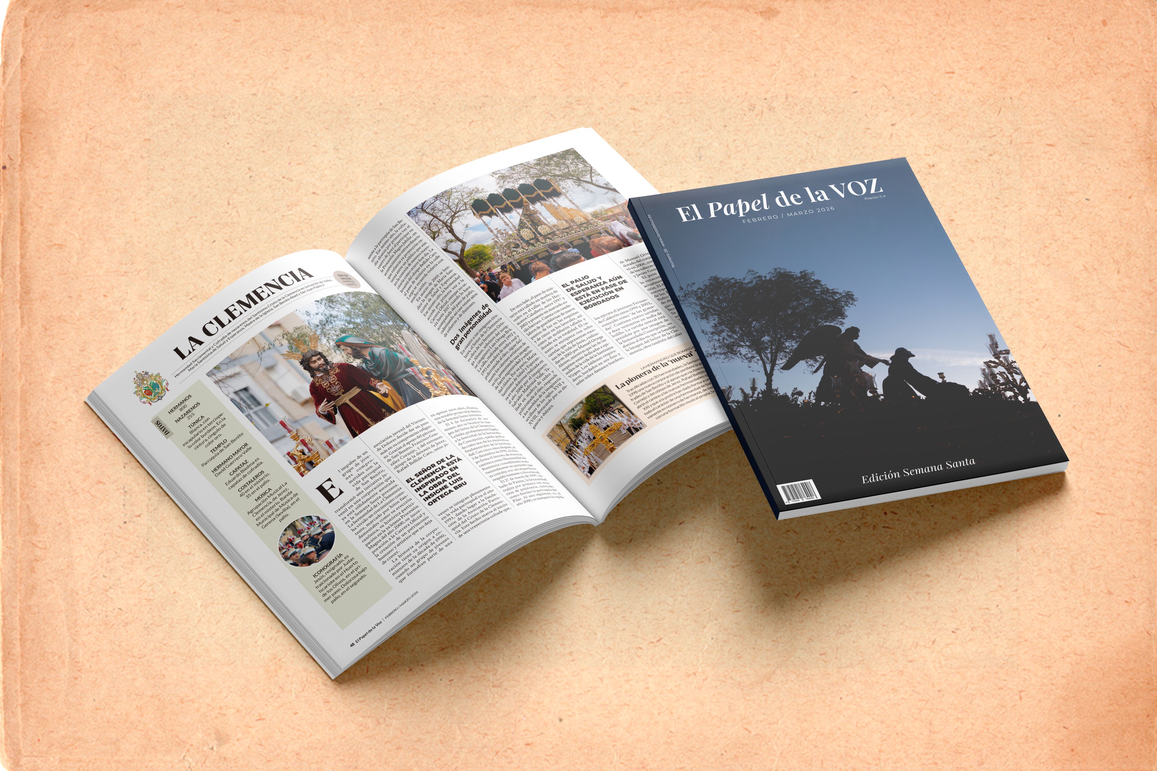 Ya está a la venta la gran guía de la Semana Santa de lavozdelsur.es: 140 páginas con todo lujo de detalles y 8 láminas.