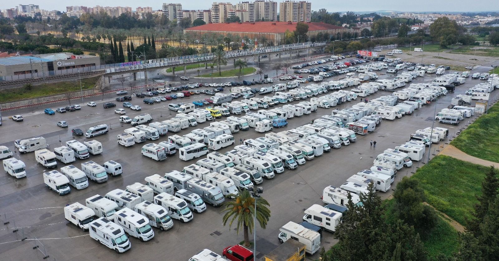 Salón Andaluz del Caravaning en una edición pasada.