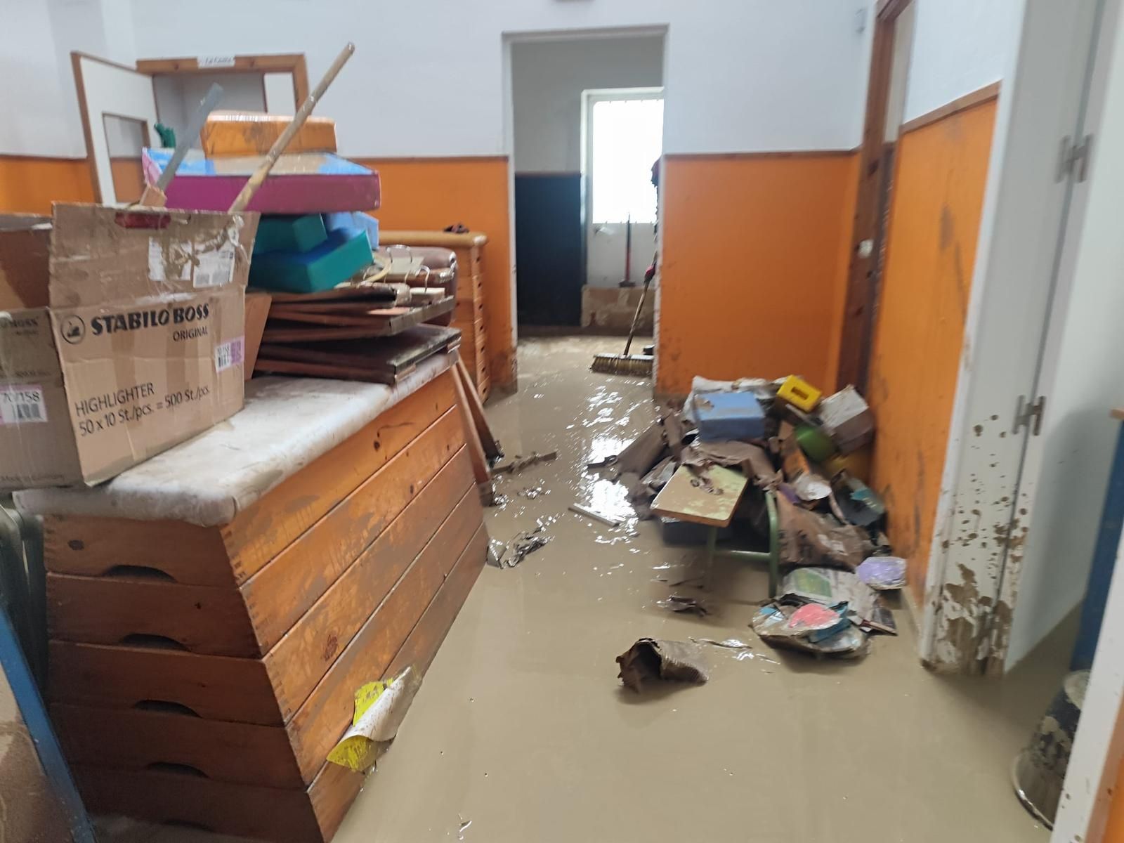 Colegio Torre Alhaquime inundaciones 