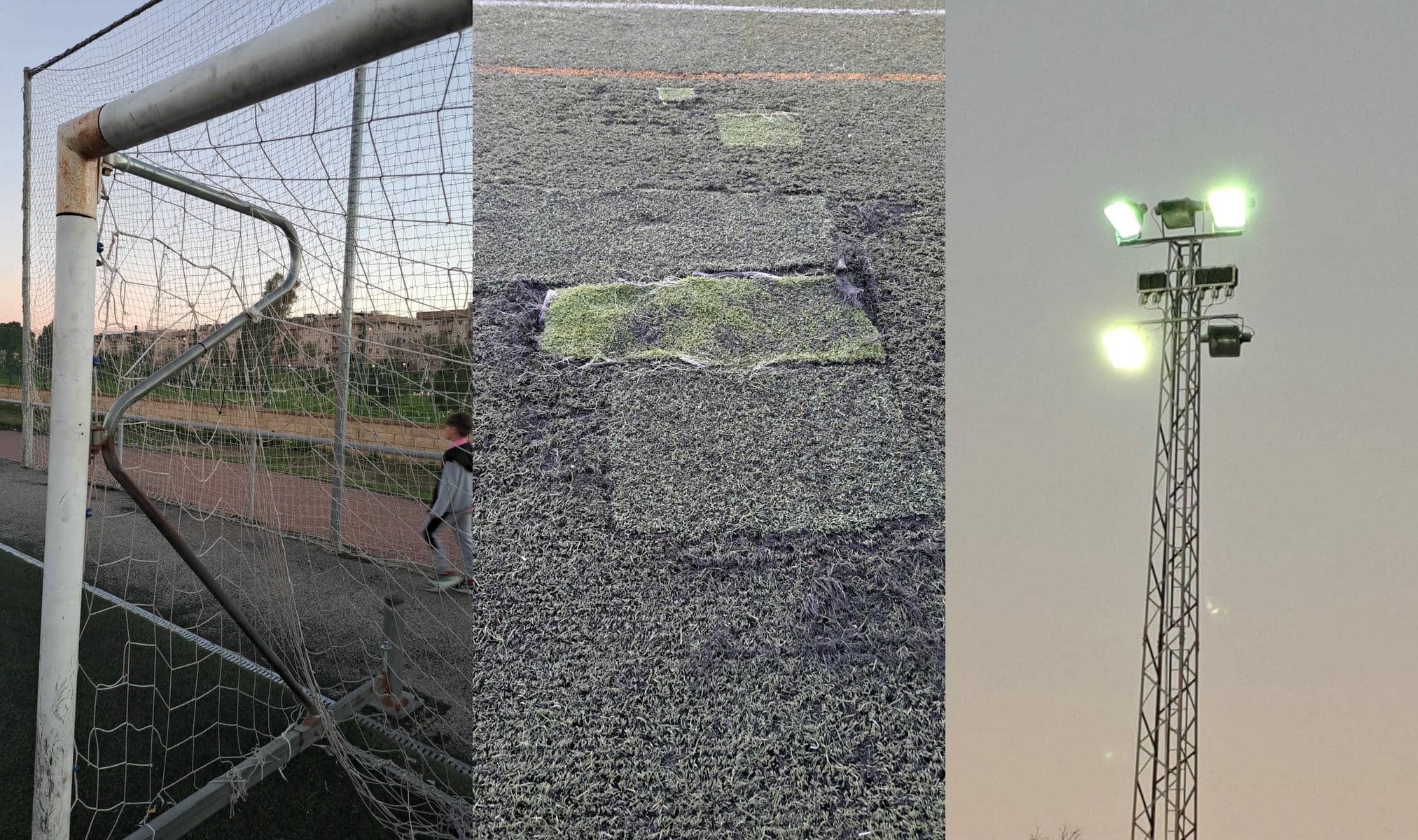 Estado actual de las instalaciones de La Canaleja,