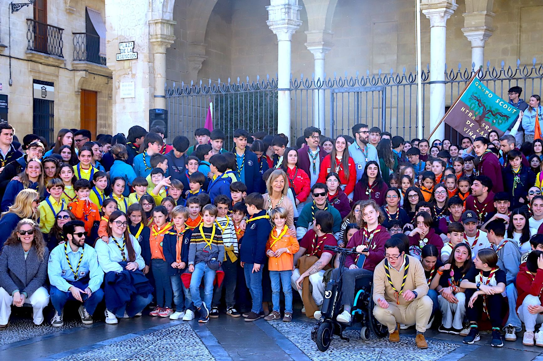 El encuentro de los grupos Scout de Jerez El encuentro de los grupos Scout de Jerez