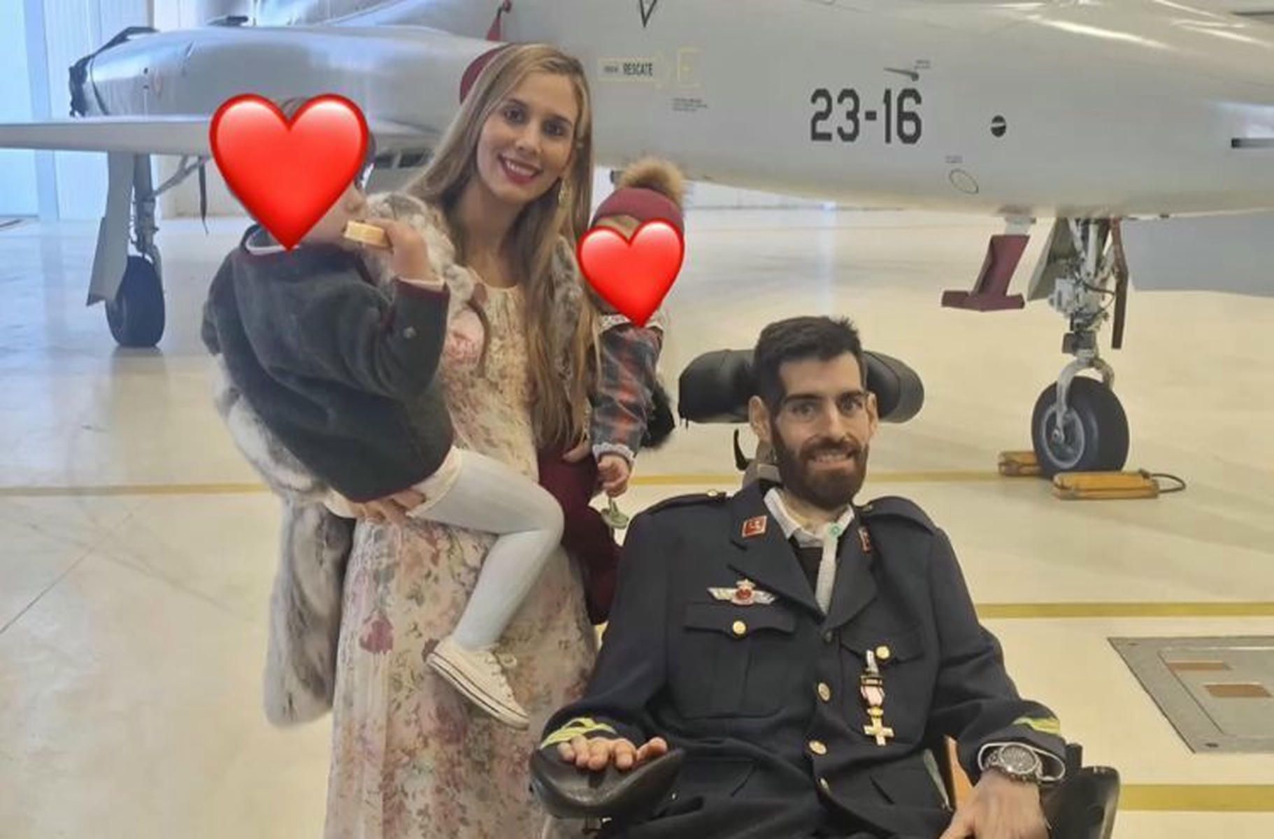 Una imagen compartida por un compañero del Ejército. 