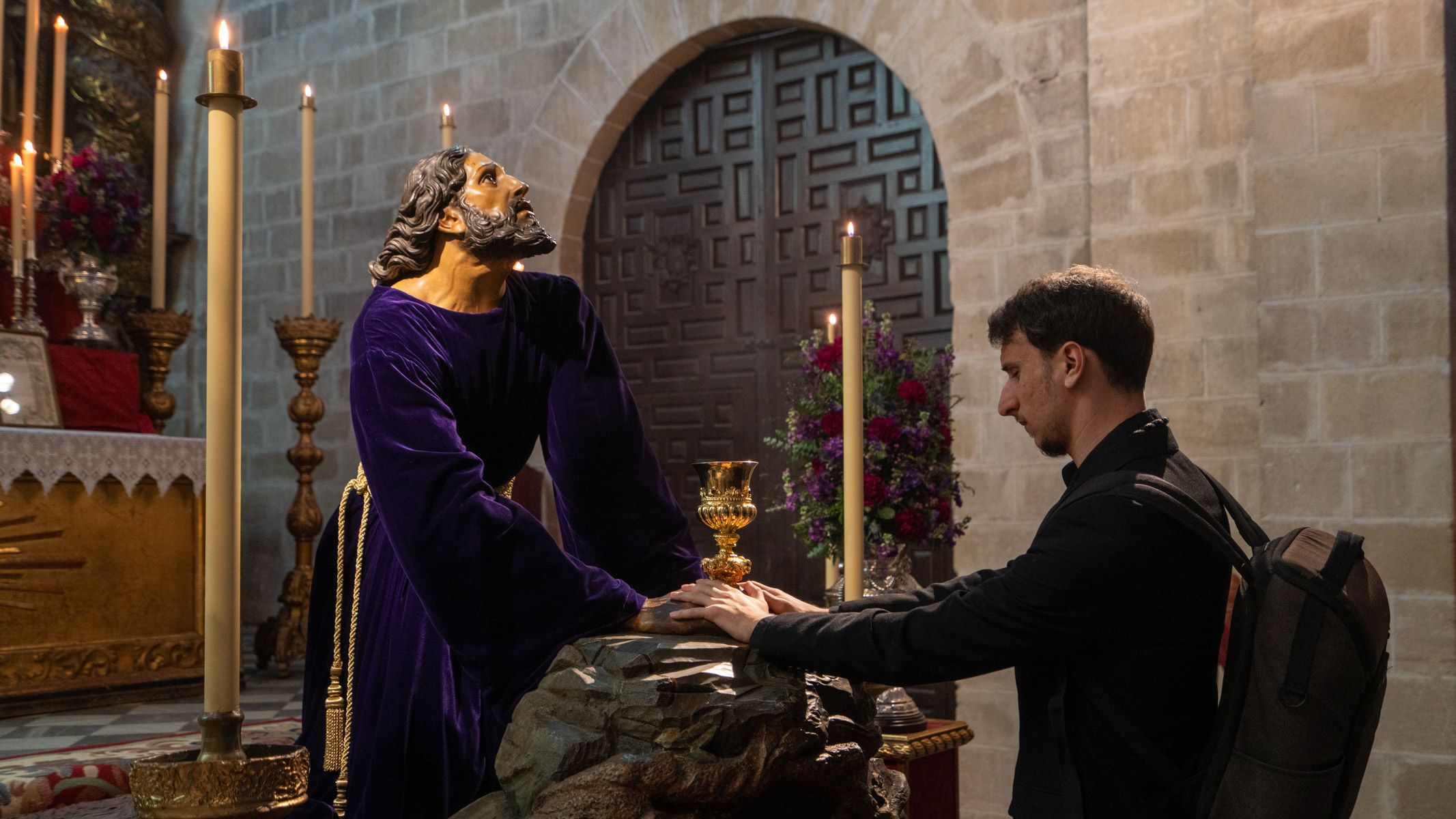 Besamanos de Nuestro Padre Jesús de la Oración en el Huerto.