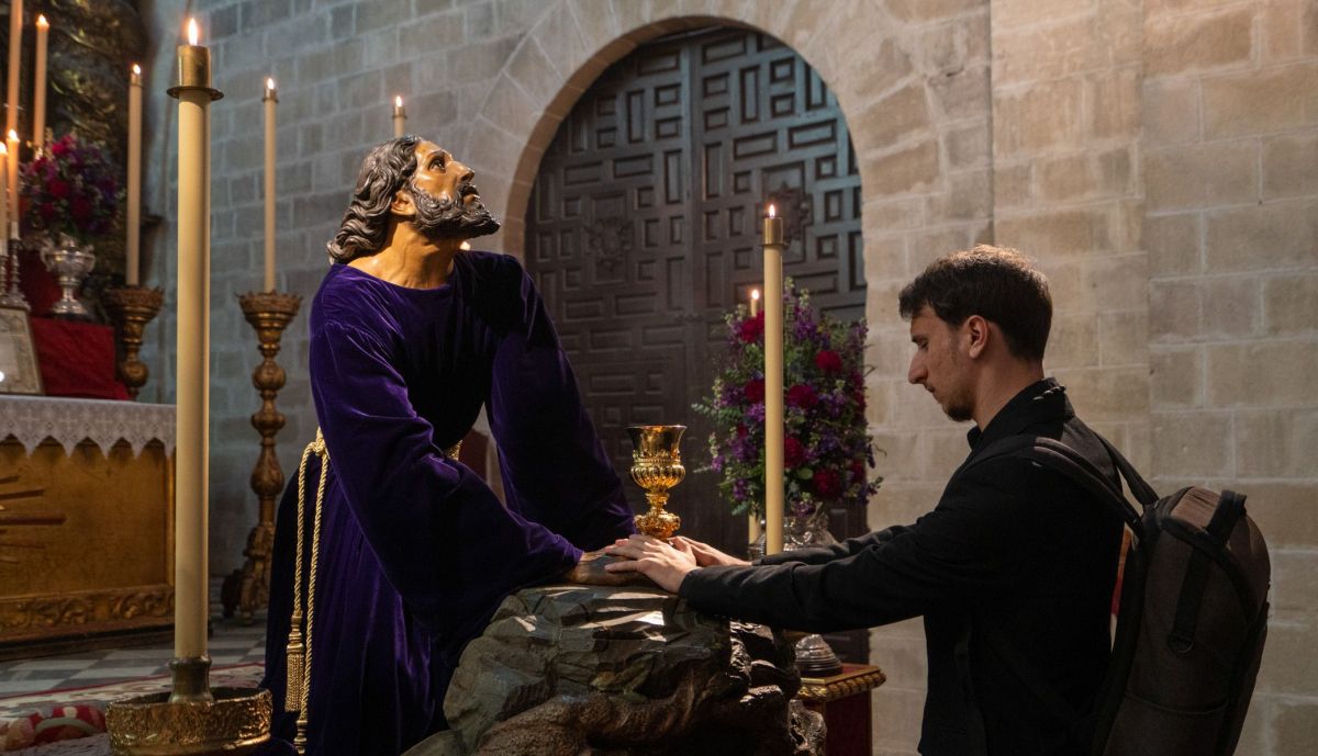 Besamanos de Nuestro Padre Jesús de la Oración en el Huerto.