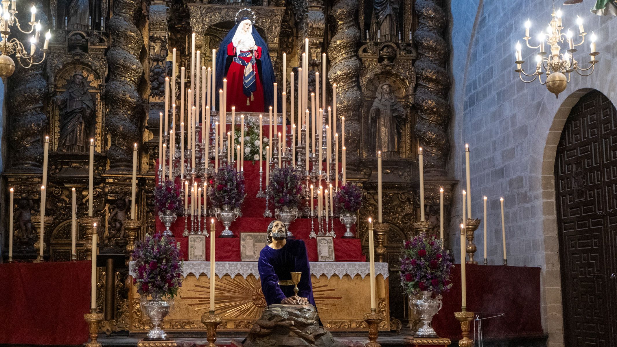 La imagen de Nuestro Padre Jesús de la Oración en el Huerto.